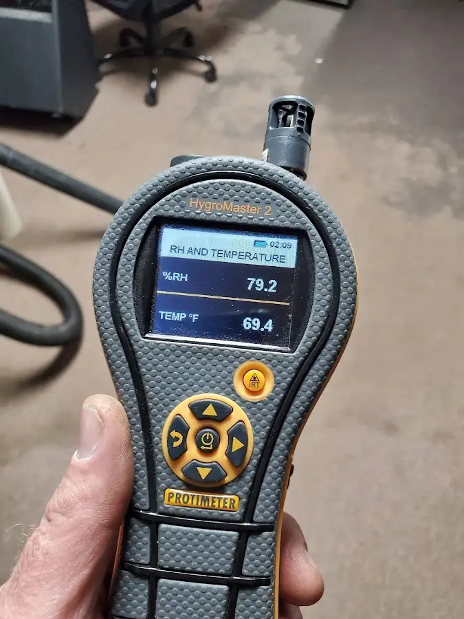 Moisture meter humidity assessment for Mold Remediation & Removal in Santaquin